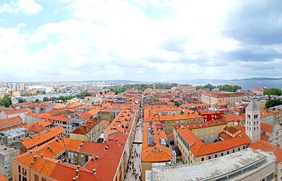What is Zadar's principal political, cultural, commercial, industrial, educational, and transportation centre?