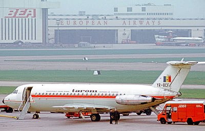 What is the oldest operating airline in Romania?