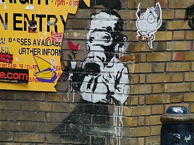 Which of the following is included in Banksy's list of properties?