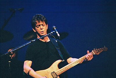 What was the name of Lou Reed's first solo album?