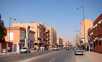 What is the meaning of "Laayoune" in Arabic?