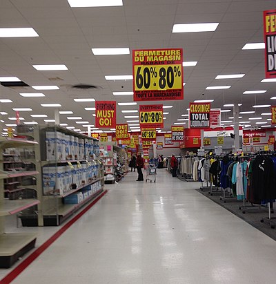 What was the primary cause of Zellers' decline in the 2000s?