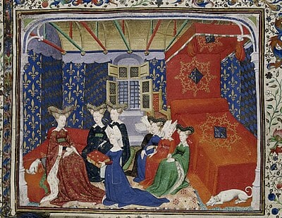 What disastrous event occurred at a 1393 masque?
