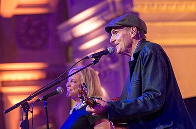 Which song in 1970 marked the breakthrough of James Taylor's career?
