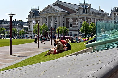 In which countries is Amsterdam located? [br] (Select 2 answers)