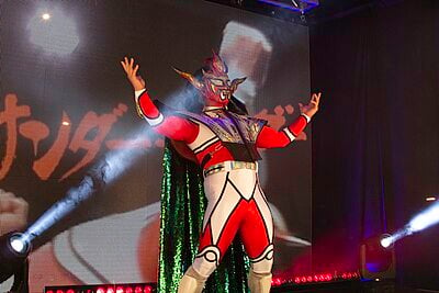 What was unique about Liger's appearance in the wrestling world?