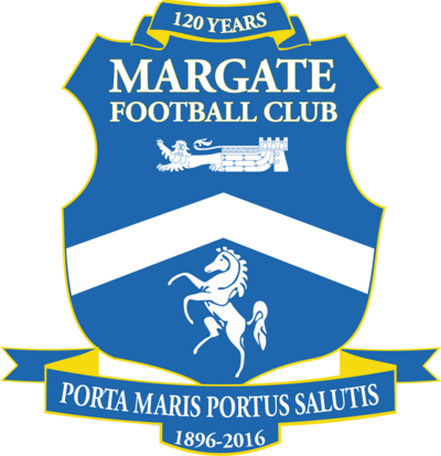 What year did Margate F.C.'s home stadium, Hartsdown Park, open to the public?