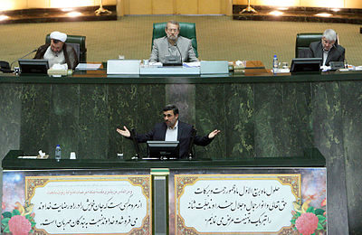 Which positions has Mahmoud Ahmadinejad held?[br](Select 2 answers)