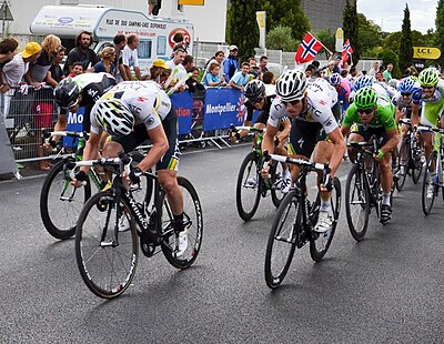 In which country was the 2011 road world championships held, where Mark Cavendish won the Men's road race?