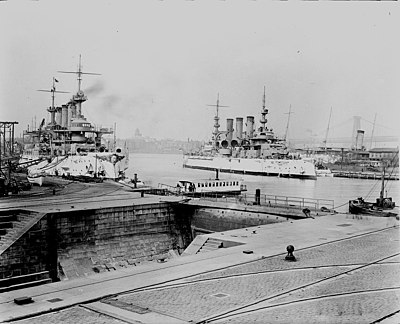 When was the Brooklyn Navy Yard established?