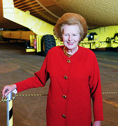 What is Margaret Thatcher's estimated net worth?