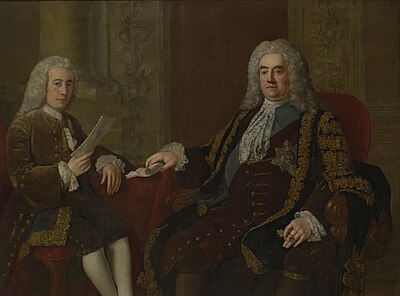 What was the date of Robert Walpole's death?