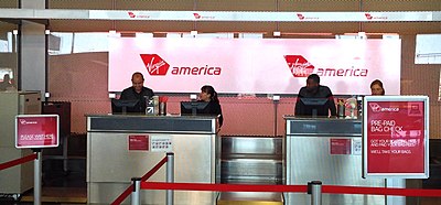 What was the slogan of Virgin America?