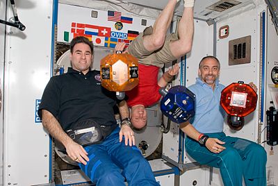 How long was Richard's stay on the International Space Station?