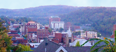 In which county is Morgantown located?