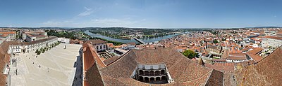 What famous library is located in Coimbra?