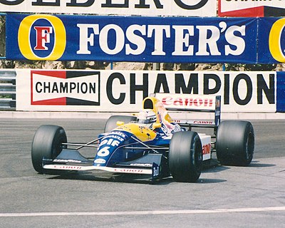 Riccardo Patrese also competed in F1 until the age of?