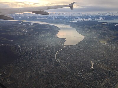 What is the elevation above sea level of Zürich?