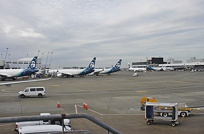 What is the name of Alaska Airlines' regional subsidiary?