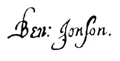 What is Ben Jonson's full birth name?