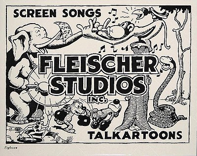 Which Fleischer Studios character was a black-and-white cartoon dog?