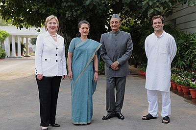 When did Rahul Gandhi serve as the president of the Indian National Congress?