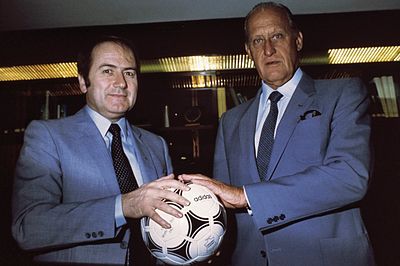 What year was Blatter given his second six-year ban?