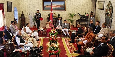 What is the full name of Nepal's former president?
