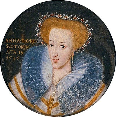 How old was Anne when she married King James VI and I?