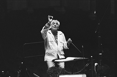 In which year did Bernstein make his conducting debut with the New York Philharmonic?