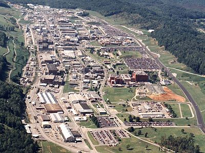 What is the name of the Oak Ridge facility that produced heavy water for the atomic bomb?