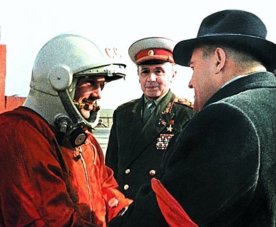 Was Sergei Korolev involved in the first human spacewalk?