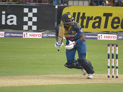 Which city was Angelo Mathews born in?