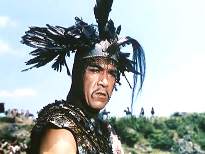 What was Anthony Quinn's last profession before he became an actor?