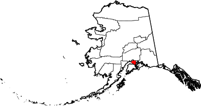 Could you please share with me the percentage of Anchorage's area that is occupied by water?