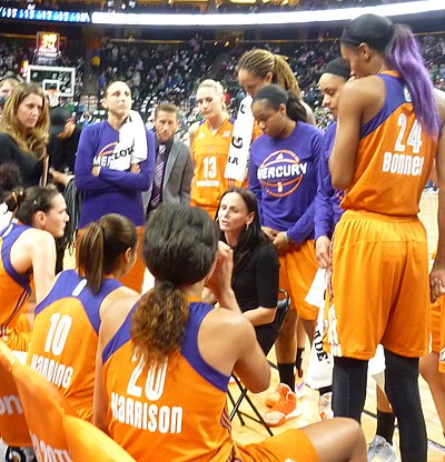 Which former UConn player has played for the Phoenix Mercury?