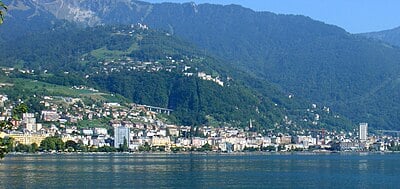 What is the famous music festival held annually in Montreux?