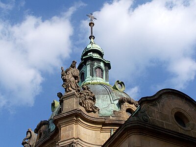 Which saint is the patron of Olomouc?