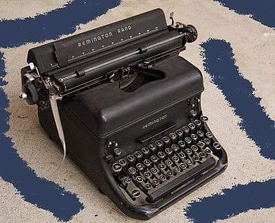 Which company acquired Remington Rand's typewriter business in 1955?