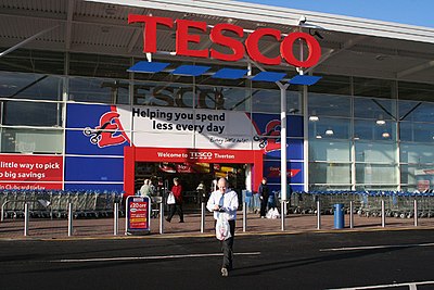What is the slogan of Tesco?