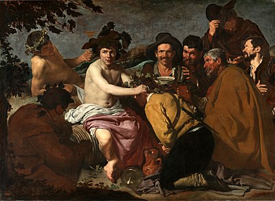 What style did Velázquez initially paint in?