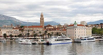 In which region of Croatia is Split located?