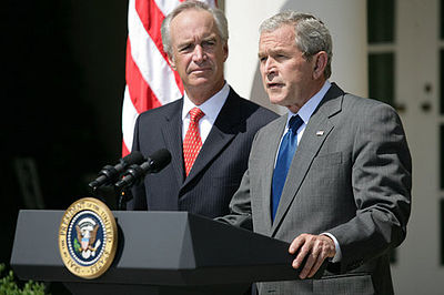 What is the rank of George W. Bush?