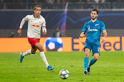 Which year did Poulsen help RB Leipzig to promote to the Bundesliga?