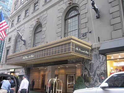 Who was the Roosevelt Hotel in Manhattan named after?