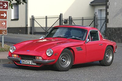 Which TVR model was produced between 1989 and 2000?