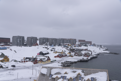 What is the name of the fjord at the end of which Nuuk is located?