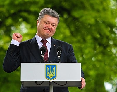 What was Petro Poroshenko's position in 2012?