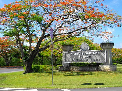 Which national park is located on Saipan?