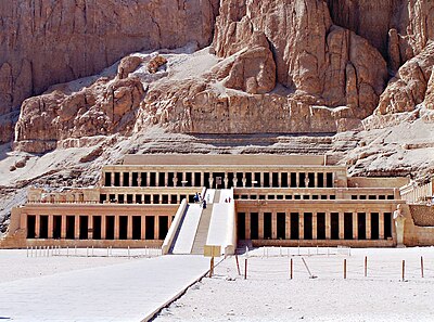 Where was the Mortuary Temple of Hatshepsut built?